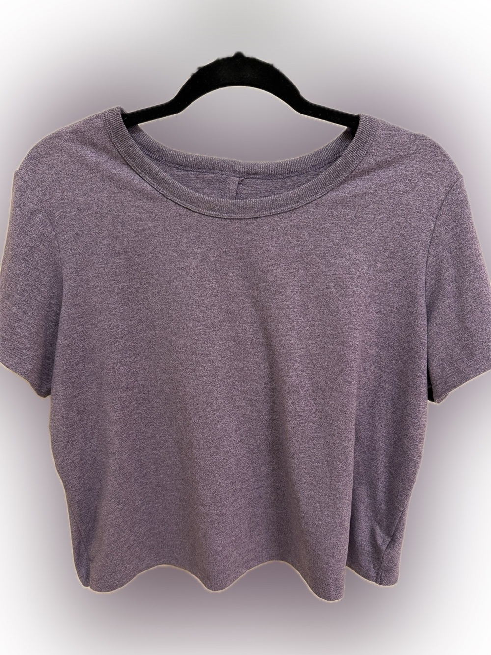 Women's Short Sleeve Crewneck Tee in Lavender